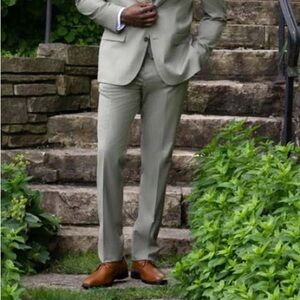 Couture 1910 Men’s Power Stretch suit pants  – Celadon Green